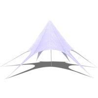 vidaXL Gazebo Hexagon Star Garden Pavilion 14m