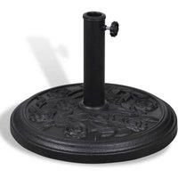 13 Litre Garden Parasol Base - 2 Colours - Black