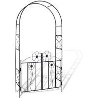Garden Wedding Arch Door Pergola Archway Flowers Climbing Plants Support Metal