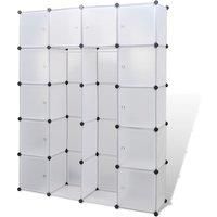 Modular Cabinet with Compartment Storage Cabinet Clothes Organiser vidaXL