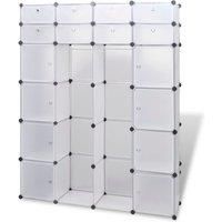 Modular Cabinet with Compartment Storage Cabinet Clothes Organiser vidaXL