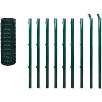 vidaXL Set Euro Fence 10 x 0,8 m