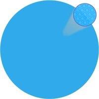 Vidaxl Round Pool Cover 488 cm Pe Blue