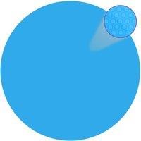 Vidaxl Round Pool Cover 549 cm Pe Blue