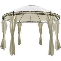 3M X 3M Gazebo Marquee With Full Side Curtains