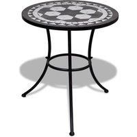 Mosaic Metal Bistro Sets Table Chair Patio Garden Outdoor Furniture Diner Home