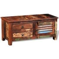 vidaX TV Hi-Fi Cabinet Solid Reclaimed Wood Side Stand Entertainment Centre vida
