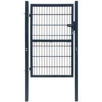 Vidaxl 2D Fence Gate single Anthracite Grey 106 X 210 cm