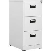 Vidaxl Filing Cabinet Light Grey 46X62X102 5 Cm Steel