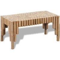 Coffee Table Bamboo Rectangular Tea Side End Telephone Stand vidaXL