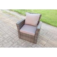 Single Garden Rattan Armchair