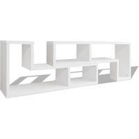 vidaXL TV Cabinet Double L-Shaped White