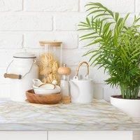 Fablon 67.5 cm x 2 m Roll Marble Effect, Grey Beige