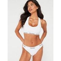 Calvin Klein Women/'s Bikini, White, XS