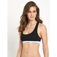 Calvin Klein Women Bralette Stretch, Black (Black), XL