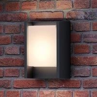 Philips myGarden Arbour LED Outdoor Wall Light, 1 x 6 W Integrated LED Light, Anthracite Grey