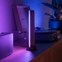 Philips Hue Play White and Colour Ambiance Smart Light Bar Single Pack Base Unit, Entertainment Lighting for TV and Gaming (Works with Alexa, Google Assistant and Apple HomeKit), Black