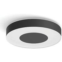Philips Hue Infuse RGB & White LED Ceiling Light Black 52.5W 3700lm (240RT)