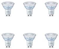 Philips LED GU10 Light Bulbs,3.8 W (50W) - WarmGlow Dimmable, Pack of 6