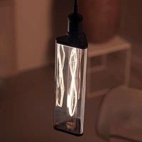 Philips LED Classic Dimmable Smoky Crystal Giant Lamp [E27 Edison Screw] 6.5 W - 30W Equivalent, Warm White 2700K