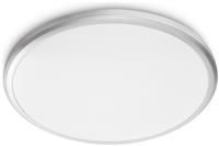 Philips LED Spray Bathroom Ceiling Light 2700K 12W IP44 [Warm White - Silver] for Indoor Lighting, Bathroom and Kitchen