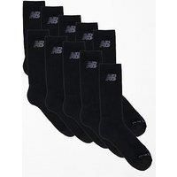 New Balance LAS36460 WT M Socks, White, M