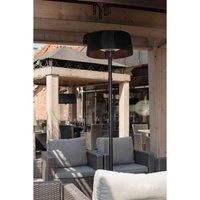Sunred Heater Artix Compact Bright Standing Black 1500 Watt, Black