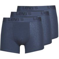 Levi's Men's Premium Boxer Briefs (3 Pack) Shorts, Navy, S (Pack of 3)