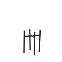 Glooke Selected Ascot Plant Stand Black Objective Interior Furniture Colour Black, Multicoloured, One Size