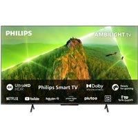 65" PHILIPS 65PUS8108/12 Smart 4K Ultra HD HDR LED TV with Amazon Alexa, Silver/Grey