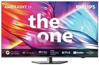 PHILIPS Ambilight The One 65PUS8909 4K LED Smart TV - 65 Inch Display with Pixel Precise Ultra HD Titan OS, Dolby Vision, Dolby Atmos Sound, Works with Alexa and Google Voice Assistant - Black