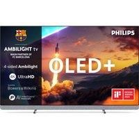 65" PHILIPS OLED910 OLED 4K HDR Ambilight Smart TV - 65OLED910/12, Black