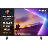 PHILIPS Ambilight 50PUS8500 4K QLED Smart TV - 50 Inch Display with Pixel Precise, Ultra HD, Titan OS Platform and Dolby Atmos Sound, Works with Alexa and Google Voice Assistant