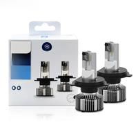 Philips LED H4 9003 Ultinon Essential LED Gen2 12V/24V 21W LED G2 6500K Bulb Fashion White Auto Headlight 11342UE2X2 (Pack of 2)