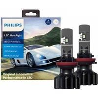 Philips Ultinon Pro9000 Gen2 LED H8 H11 H16 Fog Light +350% Bright 5800K White Head Lamps Lumileds LED With Canbus 11366U90X2