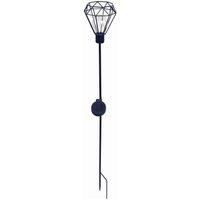 Diamond Solar Wire Stake Light Use in Garden, Lawn, Paths, Flower Beds, Boarders for Decoration & Atmosphere IP44