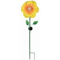 Luxform Lighting Anemone Flower Solar Light - Pair (Yellow)