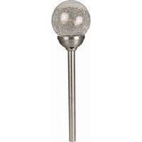 Luxform Lighting Mambo LED Solar Spike Light with Cracked Glass - Display Pack of 12