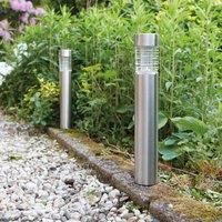 Luxform Lighting LED Solar Tacoma Post Light - Pack of 2