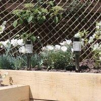 Luxform Lighting LED Solar Rennes Post Light - Pack of 2