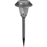 Luxform Juneau Solar LED Spike Light-Display Pack of 6, Anthracite