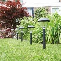 Luxform Lighting LED Solar Kodiak Post Light - Pack of 2