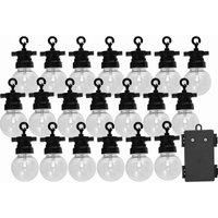 Johnny Brook Luxform Lighting Fiji 20 Bulb String Light Set with 24 Hour Timer
