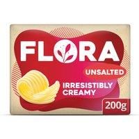 Flora Plant Butter Unsalted Block 200g