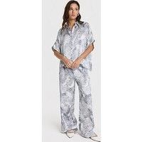 Alix The Label Animal Wide Leg Pants