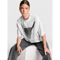 Alix The Label Silver Bull T-Shirt