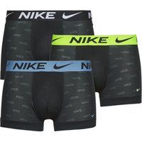 Nike  TRUNK 3PK  men's Boxer shorts in Black