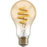 Hombli Smart Filament Bulb A60 / E27 – 5.5W, Amber – Energy-Saving LED Bulb, Adjustable Warm to Extra Warm White Light, Voice Control, No Hub Required, Tuya Smart Compatible
