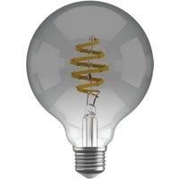 Hombli Smart Filament Bulb E27 G95 - Smokey - Vintage Design Globe - Warm White Light