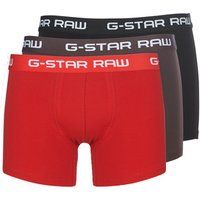 G-STAR RAW Men/'s Classic Trunk Color 3-Pack, Multicolour (dk flame/deep bordeaux/black D05095-2058-8527), S
